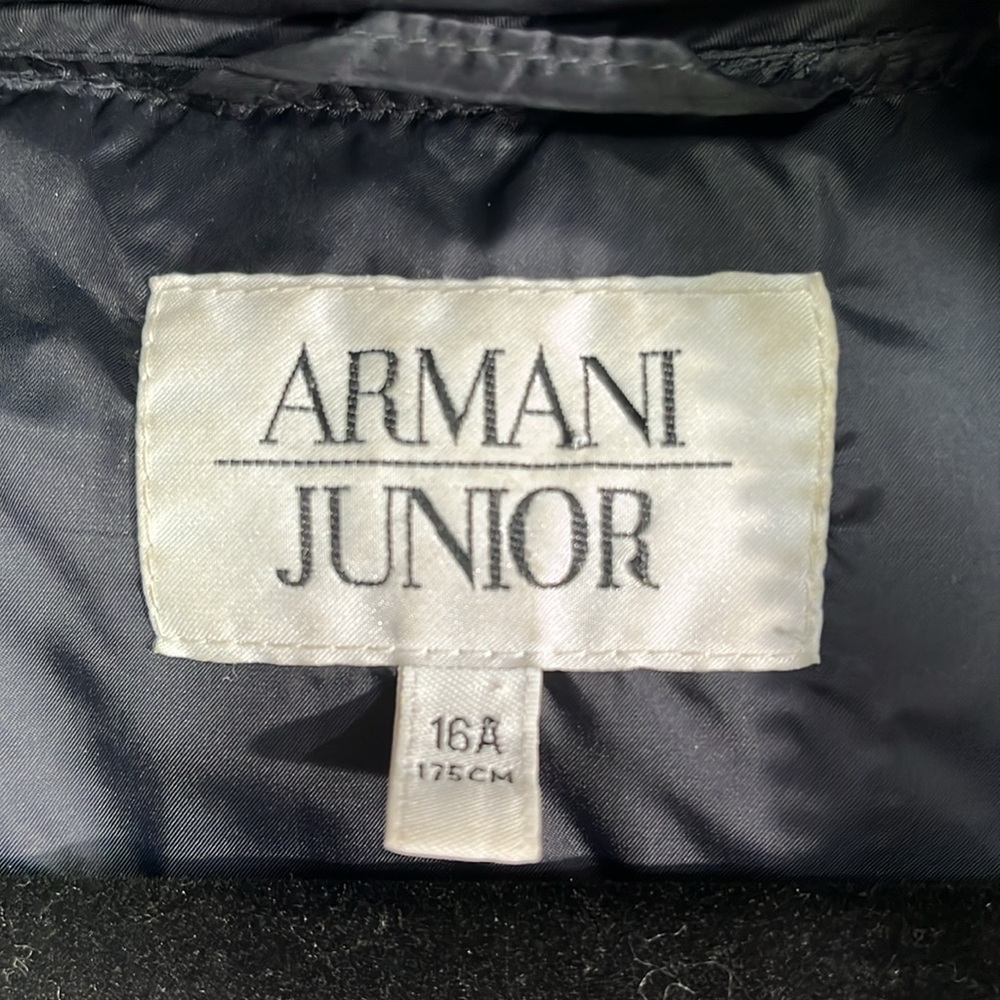 Armani junior puffer coat - Picture 3 of 7